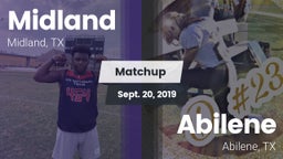 Matchup: Midland  vs. Abilene  2019