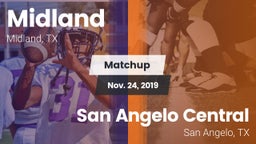 Matchup: Midland  vs. San Angelo Central  2020