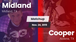 Matchup: Midland  vs. Cooper  2020