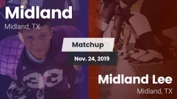 Matchup: Midland  vs. Midland Lee  2020