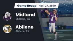 Recap: Midland  vs. Abilene  2020