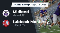 Recap: Midland  vs. Lubbock Monterey  2023