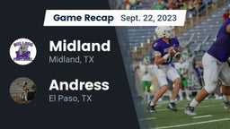 Recap: Midland  vs. Andress  2023