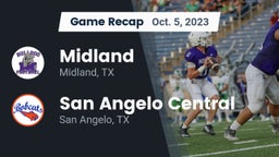 Recap: Midland  vs. San Angelo Central  2023
