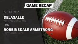 Recap: DeLaSalle  vs. Robbinsdale Armstrong  2015