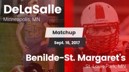 Matchup: DeLaSalle High vs. Benilde-St. Margaret's  2017