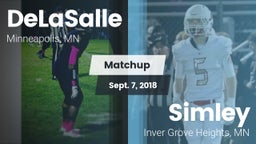 Matchup: DeLaSalle High vs. Simley  2018