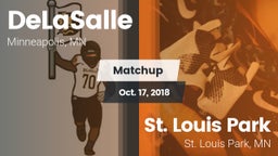 Matchup: DeLaSalle High vs. St. Louis Park  2018