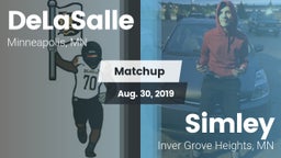 Matchup: DeLaSalle High vs. Simley  2019
