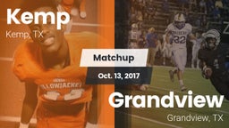 Matchup: Kemp  vs. Grandview  2017