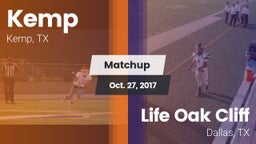 Matchup: Kemp  vs. Life Oak Cliff  2017
