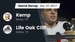 Recap: Kemp  vs. Life Oak Cliff  2017