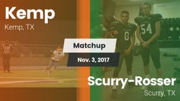 Matchup: Kemp  vs. Scurry-Rosser  2017