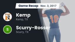 Recap: Kemp  vs. Scurry-Rosser  2017