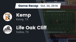 Recap: Kemp  vs. Life Oak Cliff  2018