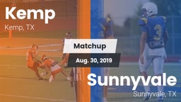 Matchup: Kemp  vs. Sunnyvale  2019