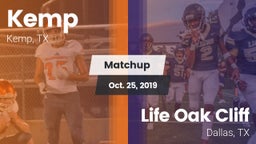 Matchup: Kemp  vs. Life Oak Cliff  2019