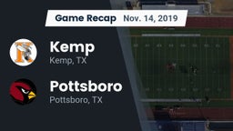 Recap: Kemp  vs. Pottsboro  2019