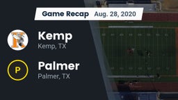 Recap: Kemp  vs. Palmer  2020