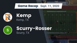 Recap: Kemp  vs. Scurry-Rosser  2020