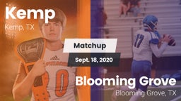 Matchup: Kemp  vs. Blooming Grove  2020