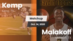 Matchup: Kemp  vs. Malakoff  2020