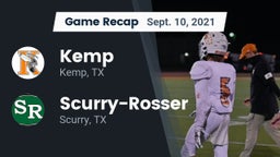 Recap: Kemp  vs. Scurry-Rosser  2021