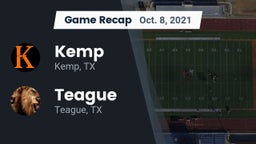 Recap: Kemp  vs. Teague  2021