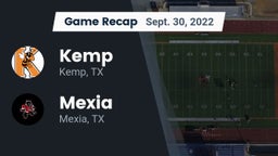 Recap: Kemp  vs. Mexia  2022