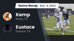 Recap: Kemp  vs. Eustace  2022