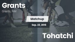 Matchup: Grants  vs. Tohatchi 2016