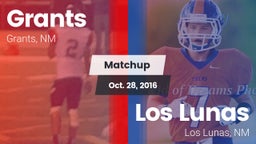 Matchup: Grants  vs. Los Lunas  2016