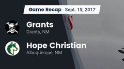 Recap: Grants  vs. Hope Christian  2017