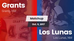 Matchup: Grants  vs. Los Lunas  2017