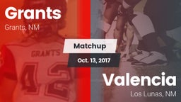 Matchup: Grants  vs. Valencia  2017