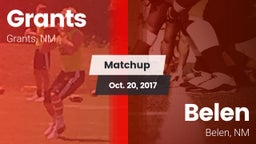 Matchup: Grants  vs. Belen  2017