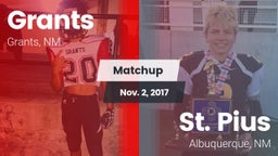 Matchup: Grants  vs. St. Pius  2017