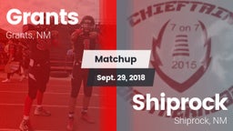 Matchup: Grants  vs. Shiprock  2018