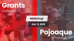 Matchup: Grants  vs. Pojoaque  2019