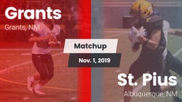 Matchup: Grants  vs. St. Pius  2019