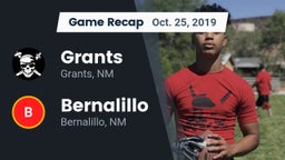 Recap: Grants  vs. Bernalillo  2019