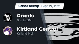 Recap: Grants  vs. Kirtland Central  2021