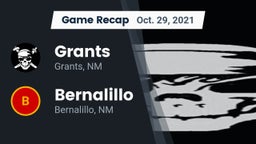 Recap: Grants  vs. Bernalillo  2021