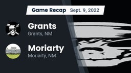 Recap: Grants  vs. Moriarty  2022