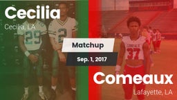 Matchup: Cecilia  vs. Comeaux  2017