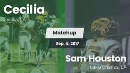 Matchup: Cecilia  vs. Sam Houston  2017