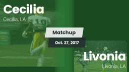 Matchup: Cecilia  vs. Livonia  2017