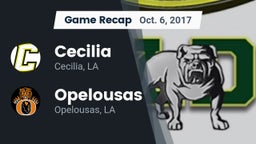 Recap: Cecilia  vs. Opelousas  2017