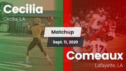 Matchup: Cecilia  vs. Comeaux  2020