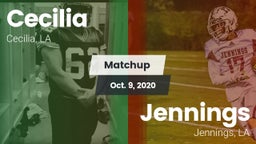 Matchup: Cecilia  vs. Jennings  2020